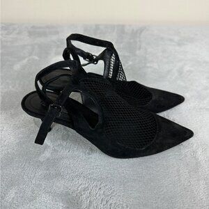 Alexander Wang  Black Pumps Suede Heels Women’s Size 36 EU